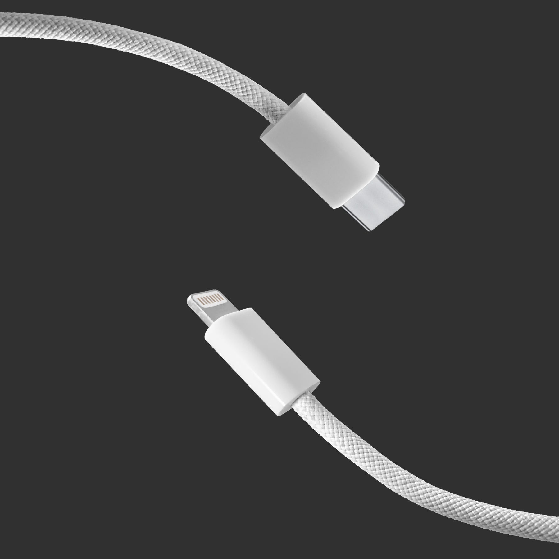 Whitespace — USB C to Lightning